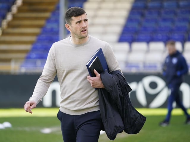 Pompey head coach John Mousinho will take charge of tonight's Hampshire Senior Cup game against Bournemouth