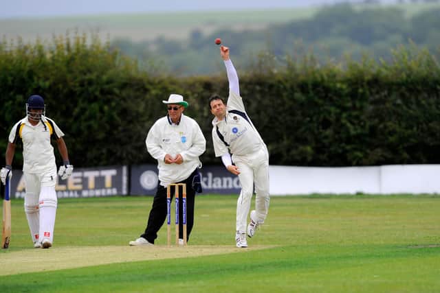 Former Hampshire player Ian Turner playing for Hambledon in 2014. Picture: Malcolm Wells