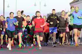 Runners get going in the Lee parkrun. Picture: Chris Moorhouse