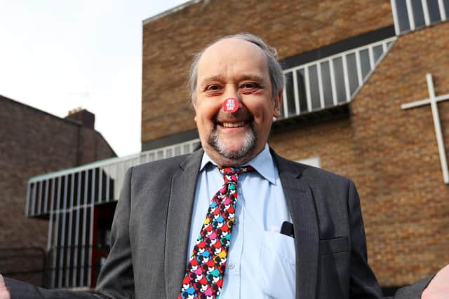 John Dean from Paulsgrove.
John is pictured for a previous story ahead of his comedy and poetry night in aid of Red Nose Day 2022.
Picture: Chris Moorhouse (jpns 090322-36)