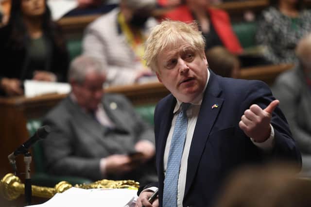 Boris Johnson continues to face flak over the partygate scandal as the police issue fines for Whitehall gatherings that broke Covid restrictions. Photo: UK Parliament/Jessica Taylor/PA Wire
