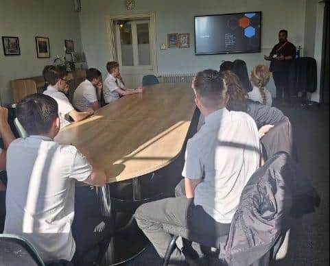Purbrook Park Pupils participate in the Engineering Careers Talk