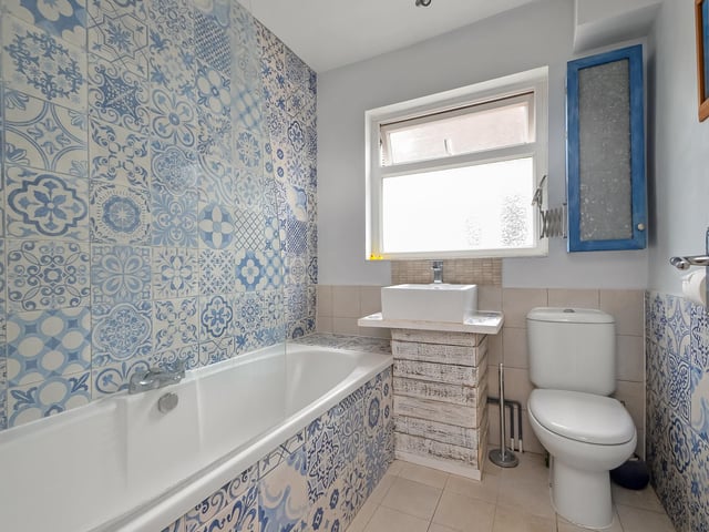 The bathroom