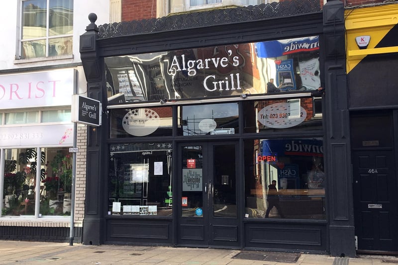 Algarve's Grill, a restaurant, cafe or canteen at 48 Osborne Road, Southsea is a well-regarded Portuguese restaurant.