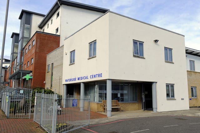 Waterside Medical Centre in Gosport has a rating of 1.8 from 111 Google reviews