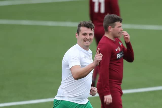 Harry Potter scored a fine goal as Mob Albion kept alive their hopes of a trophy quadruple by beating Burrfields in the Mid-Solent League.
Picture by Dave Haines