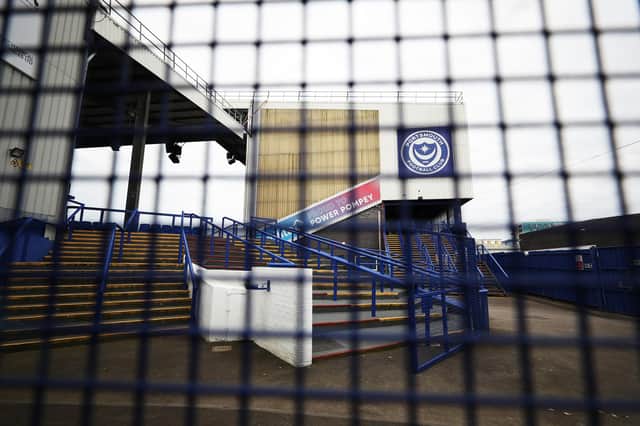 Pompey fans continue to be locked out of Fratton Park.  Picture: Naomi Baker/Getty Images