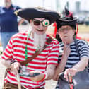 Sue and Bob enjoying their time at the shanty festival. Picture:Marcin Jedrysiak