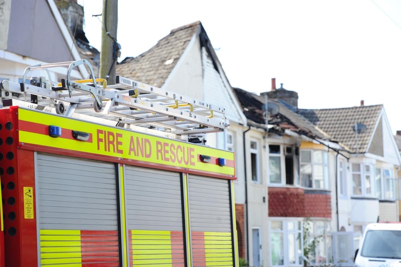 Firefighters tackled a blaze that affected eight houses. Families went back to their houses this morning to see what they could salvage.