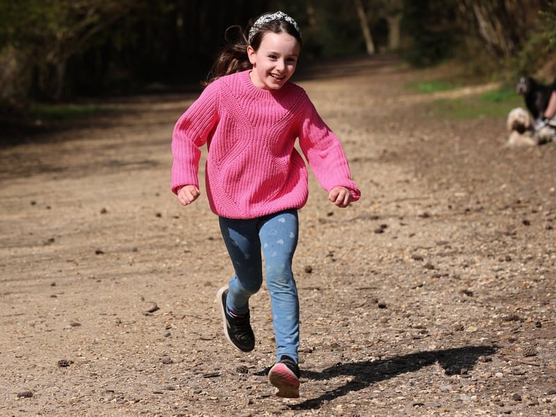 Pictured is Florence Davis, 8.
Picture: Sam Stephenson.