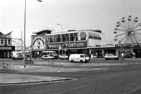 Clarence parade Pier Fairground and Ferris wheel. 
Picture: The News Archive