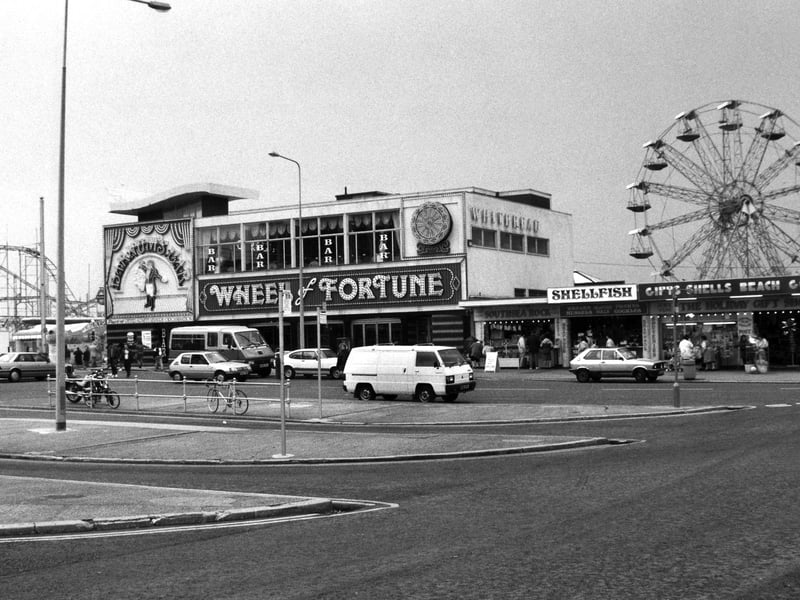 Clarence parade Pier Fairground and Ferris wheel.
Picture: The News Archive