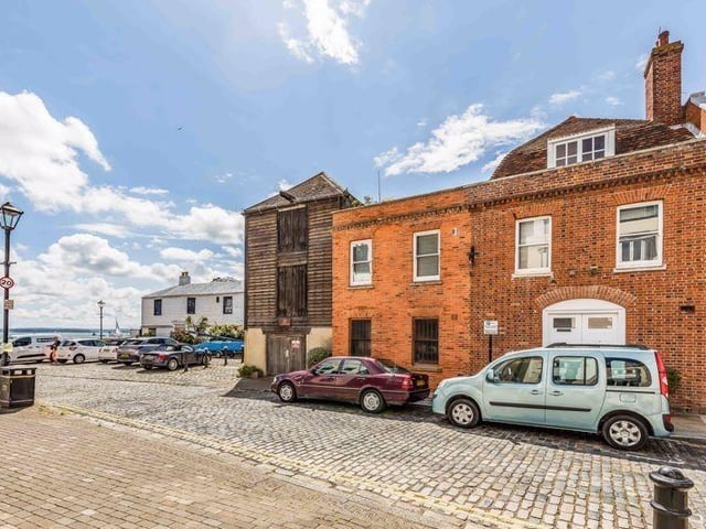 This four bedroom home in Bath Square, Old Portsmouth, is on the market for £3.25m. It is listed on Rightmove by Fry and Kent.