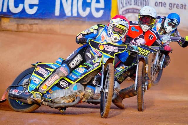 Wightlink Warriros in action at the Smallbrook Stadium. Picture: Ian Groves/Sportography