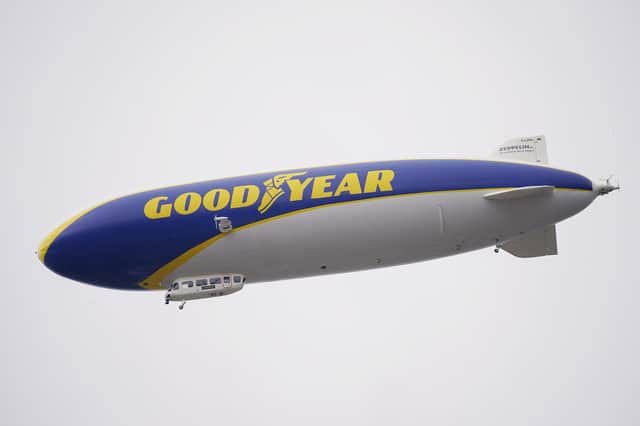 The Goodyear Blimp will be flying over Portsmouth on Thursday. Picture: Yui Mok/PA Wire