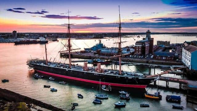 HMS Warrior closed for two days following an emergency incidents involving its power supply.