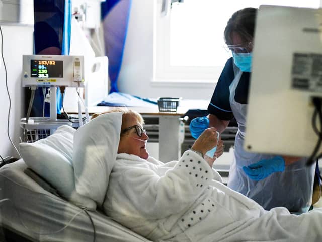 A Covid ward