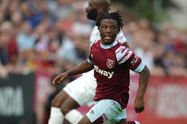 Young West Ham midfielder Keenan Forson    Picture: David Rogers/Getty Images
