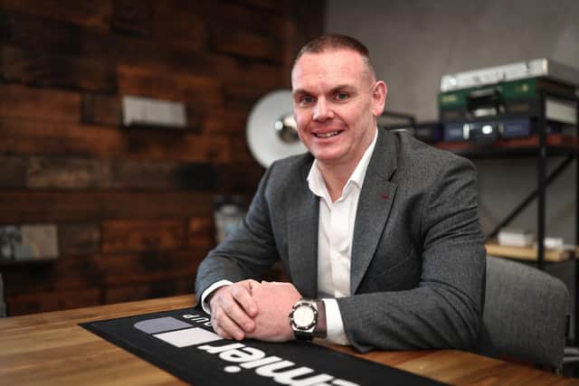 Managing director of Premier Interior Systems Ltd, Adrian Donald. Picture: Stuart Martin (220421-7042)