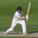 Ben Brown hit a half-century on day two at Scarborough. Photo by Mike Hewitt/Getty Images