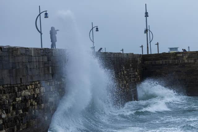 Stormy weather in Southsea