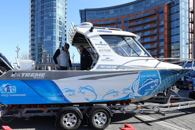 A £150,000 boat is up for grabs as the grand prize of the Sea Angling Classic 2022. 
Picture: Chris Moorhouse