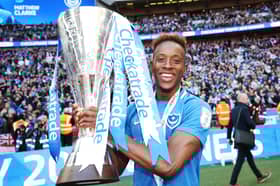 Jamal Lowe remains a huge Fratton Park favourite after a successful two-and-a-half years with Pompey. Picture: Joe Pepler