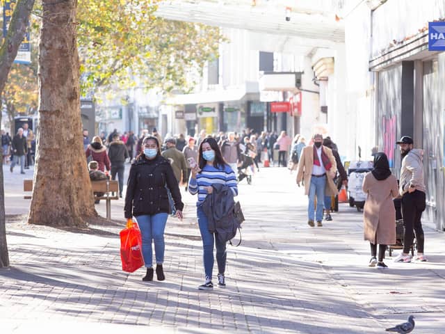 Trading standards officers and police are stepping up patrols to stop rogue traders selling fake products in Commercial Road. Pictured is Commercial Road in 2020. Picture: Habibur Rahman