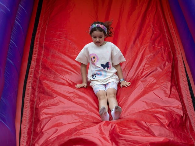 Families joined players and staff at an awards ceremony and fun day on Stubbington Recreation Ground on Saturday afternoon. Pictured - Everyone had a great time, enjoying the games on offerPhotos by Alex Shute