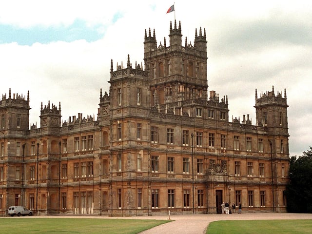 Highclere castle is where Downton Abbey was filmed. Picture: Tim Ockenden/PA Wire