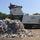 A disposable barbecue caused a fire in a council recycling lorry on Friday Picture: East Hampshire District Council
