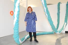 Joanne Bushnell, has been director at Aspex Gallery in Gunwharf Quays, Portsmouth, for 20 years.

Picture: Sarah Standing (111119-1546)