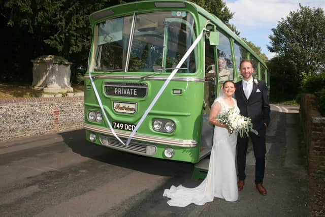 John and Sian Porter's wedding.
Credit: Naomi Lloyd Photography.
