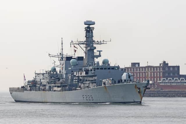 HMS Lancaster. Picture: Royal Navy