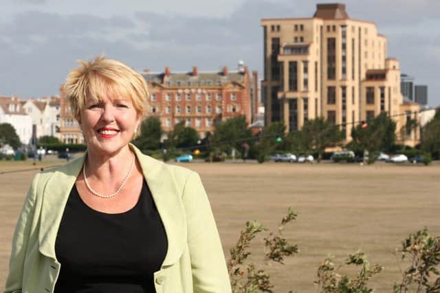 Linda Symes is under investigation by the Conservative Party. She is a councillor at Portsmouth City Council