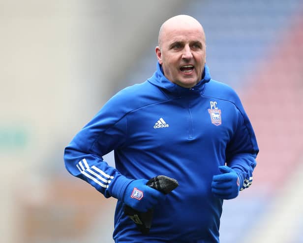 Ipswich boss Paul Cook.  Picture: Lewis Storey/Getty Images