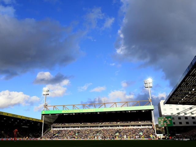 Norwich’s fixture against West Brom saw 26,303 fans inside Carrow Road as the Canaries drew 1-1 against the Baggies. Steve Bruce’s men ended the Yellows’ six-game winning run but his side remain in the Championship relegation zone.