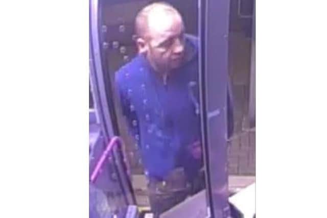 Police wish to speak to this man following an incident in Paulsgrove. Picture: Hampshire Constabulary