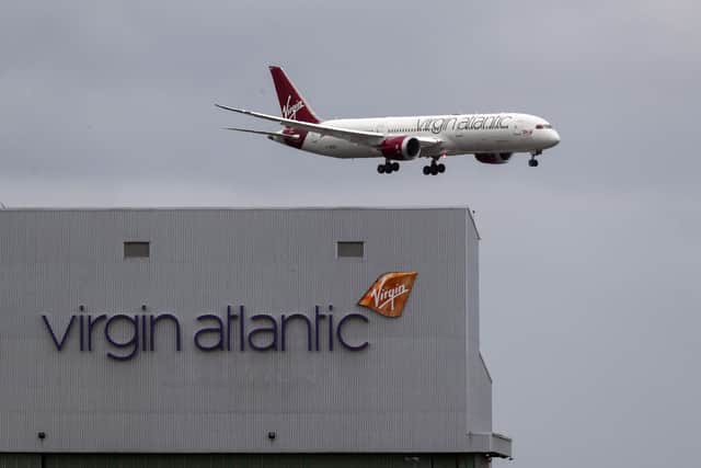 Virgin Atlantic is cutting more than 3,000 jobs. Picture: Steve Parsons/PA Wire