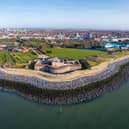 The Southsea Sea Defences project is a multi-million pound coastal scheme that is designed to prevent major flooding in the city over the next 100 years. Photos by Alex Shute
