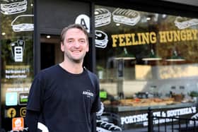 Co-owner André Guedeney celebrates the thirty fifth anniversary of the family business at André's on Havant Road, Drayton.
Picture: Chris Moorhouse