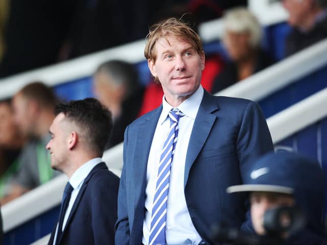 Pompey board member Eric Eisner is set to attend the final two Fratton Park matches of the season following two years away. Picture: Joe Pepler