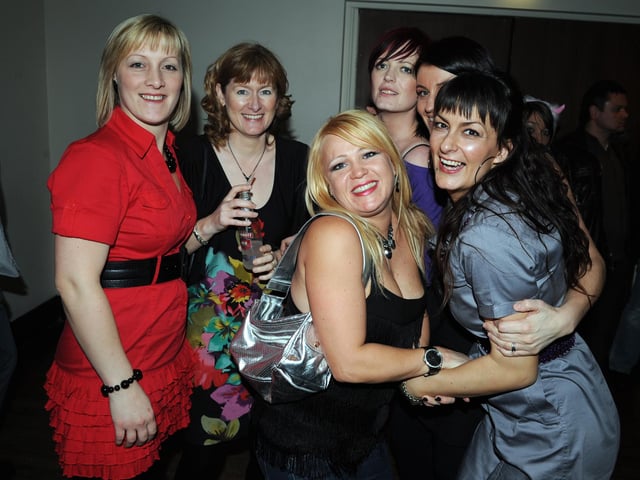 Clubbers enjoy a night out in Portsmouth in 2009. Picture: (090307-2)
