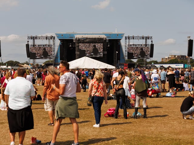 Crowds enjoy day one at Victorious Festival 2024.