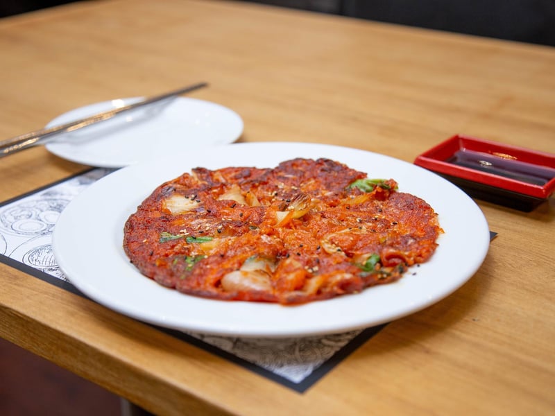 Pictured: Kimchee Pancake.

Picture: Habibur Rahman