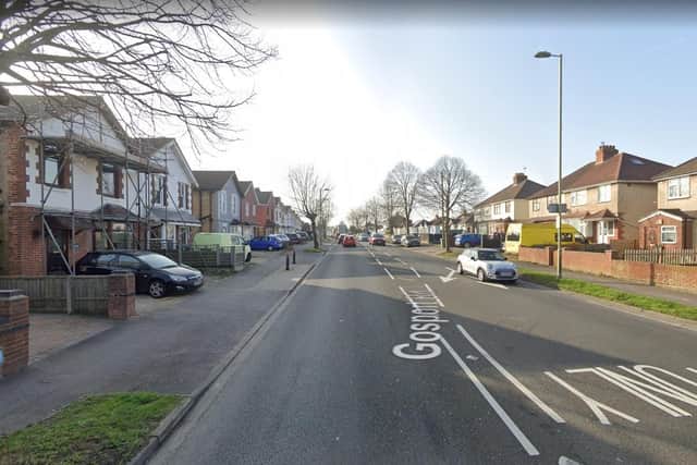 Officers were responding to reports of an assault in Gosport Road, Fareham. Picture: Google Street View.
