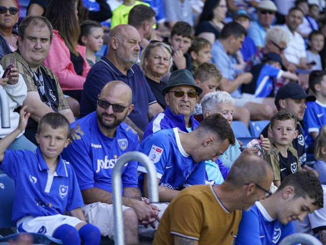 Pompey fans were back into their Fratton Park routines as the footie returned to PO4 after a near three-month absence on Saturday