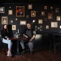 New restaurant Smoke & Mirrors is to open later this week on the High Street in Old Portsmouth. Pictured are owners Jordan Thompson and Caitlyn Odin.

Monday 12th February 2024.

Picture: Sam Stephenson.