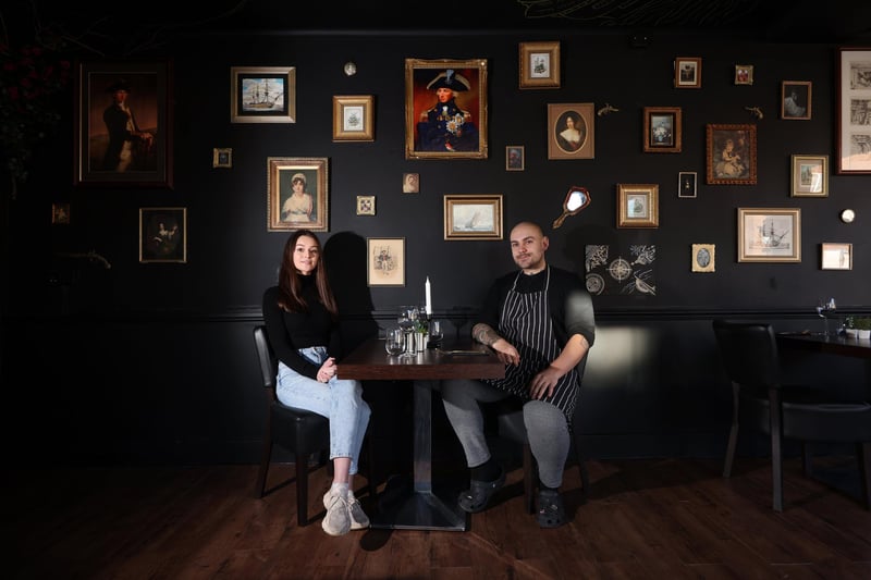 New restaurant Smoke & Mirrors is to open later this week on the High Street in Old Portsmouth. Pictured are owners Jordan Thompson and Caitlyn Odin.
Monday 12th February 2024.
Picture: Sam Stephenson.
