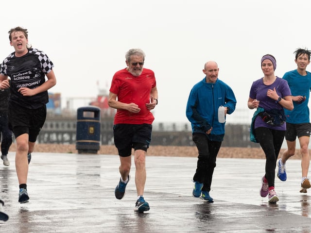Competitors in the Southsea parkrun. Picture: Keith Woodland (010421-60)